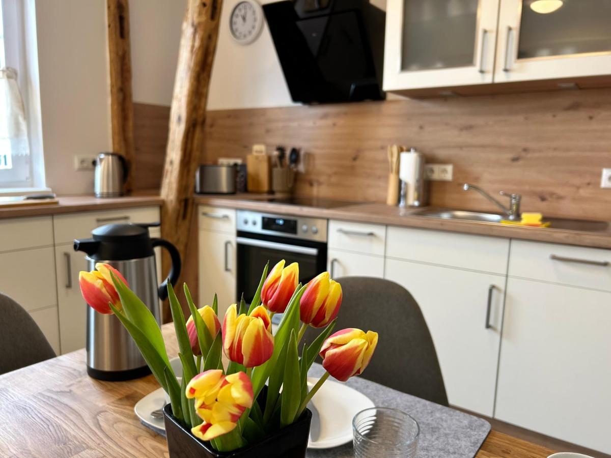 Ferienwohnung Landliebe Rudolstadt Bagian luar foto