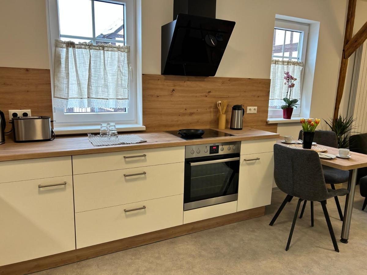 Ferienwohnung Landliebe Rudolstadt Bagian luar foto