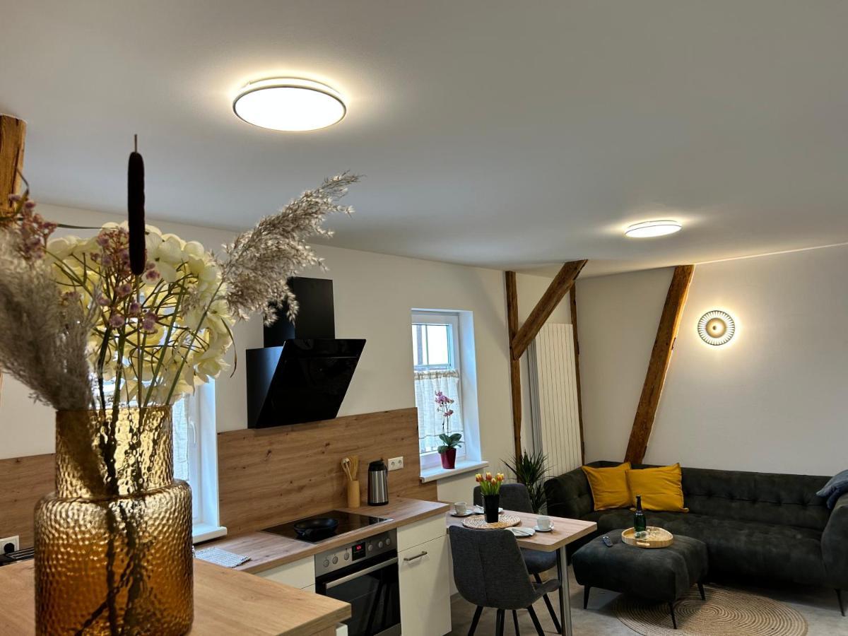 Ferienwohnung Landliebe Rudolstadt Bagian luar foto